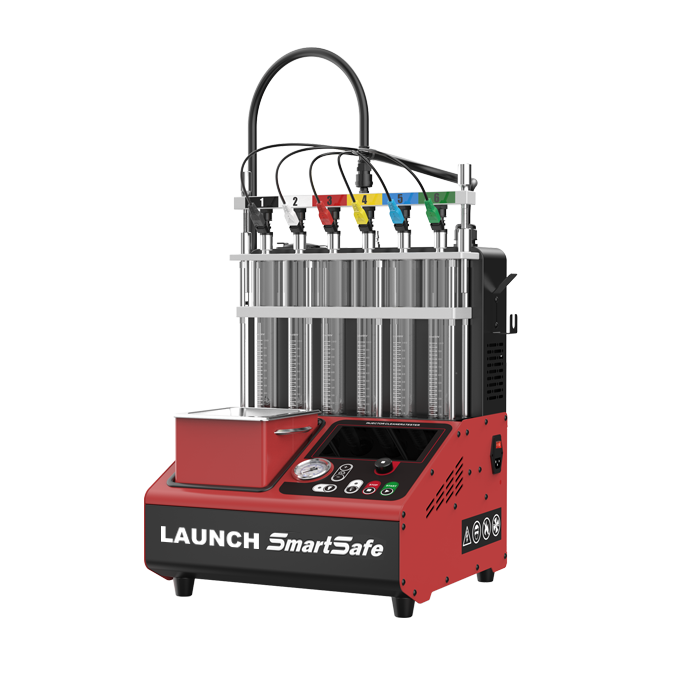 LIMPIADOR Y PROBADOR DE INYECTORES LAUNCH SMARTSAFE CNC605+