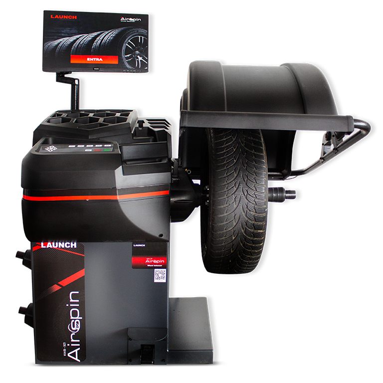 BALANCEADORA DE RUEDAS AUTOMATICA LAUNCH KWB-921