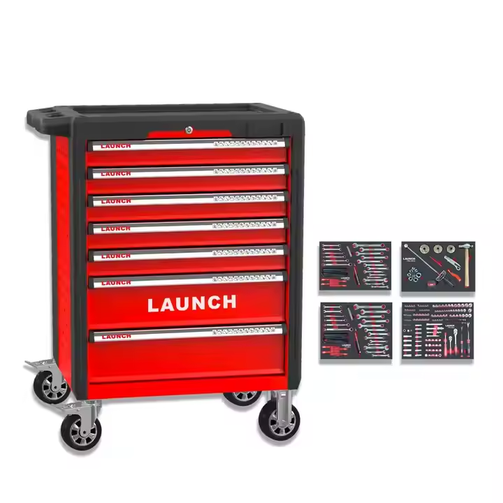 CARRO DE HERRAMIENTAS 7 CAJONES 338PCS LAUNCH TTH-338 - Image 3