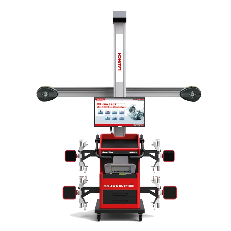 Alineadora de ruedas LAUNCH X-861 PRO completa