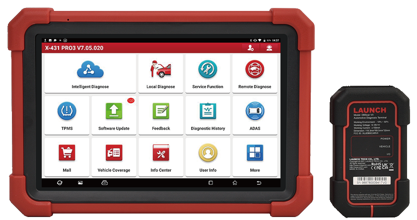 Scanner automotriz LAUNCH PRO3 SE